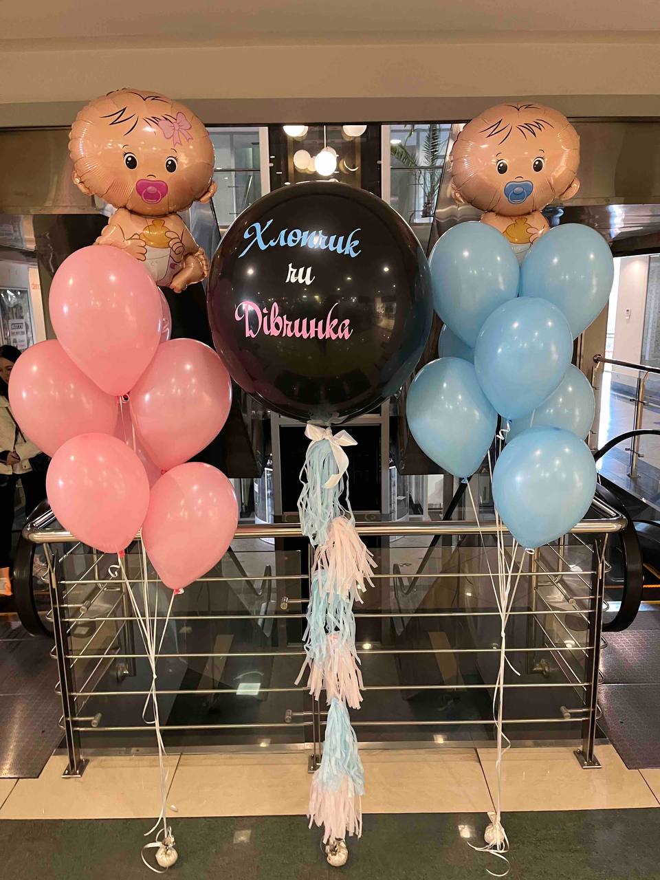 Кульки на гендер паті Синочок чи донечка